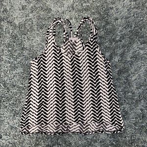 Charlotte Russe Striped Tank Top